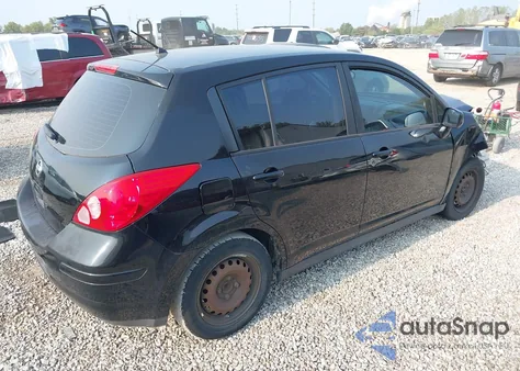 2007 Nissan Versa 1.8S из США, поврежденный, VIN 3N1BC13E77L367930